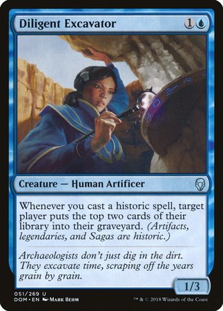 Diligent Excavator [Dominaria] | Exor Games Bridgewater