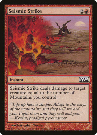 Seismic Strike [Magic 2010] | Exor Games Bridgewater