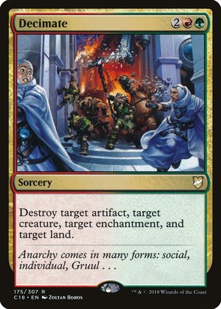 Decimate [Commander 2018] | Exor Games Bridgewater