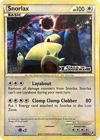 Snorlax (33/95) (Staff Prerelease Promo) [Nintendo: Black Star Promos] | Exor Games Bridgewater