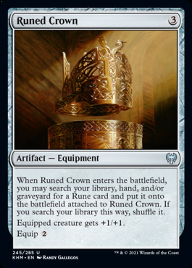 Runed Crown [Kaldheim] | Exor Games Bridgewater