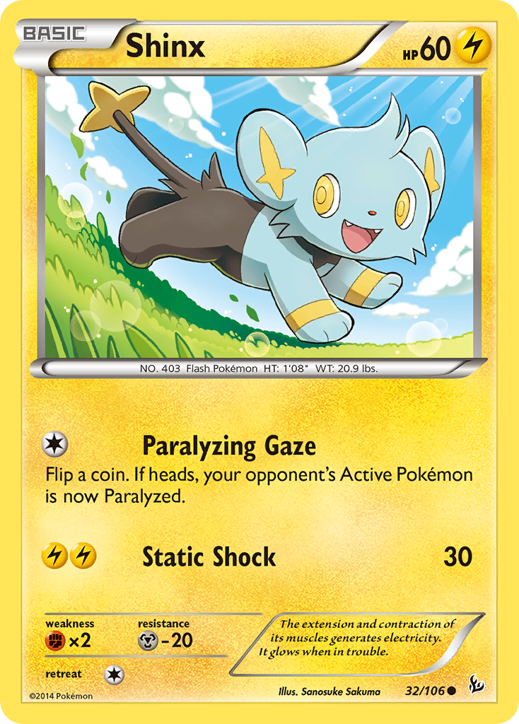 Shinx (32/106) [XY: Flashfire] | Exor Games Bridgewater