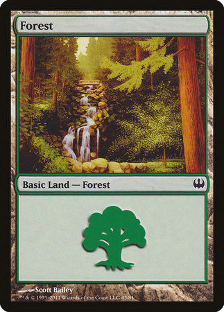 Forest (43) [Duel Decks: Knights vs. Dragons] | Exor Games Bridgewater