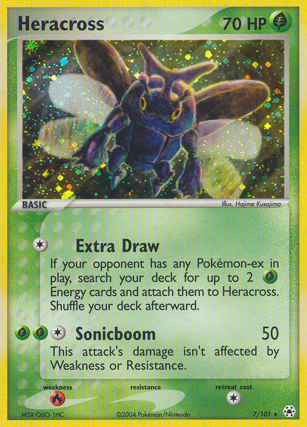 Heracross (7/101) [EX: Hidden Legends] | Exor Games Bridgewater