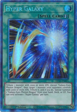 Hyper Galaxy (Collector's Rare) [KICO-EN021] Collector's Rare | Exor Games Bridgewater