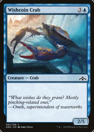 Wishcoin Crab [Guilds of Ravnica] | Exor Games Bridgewater