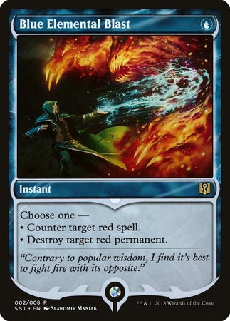 Blue Elemental Blast [Signature Spellbook: Jace] | Exor Games Bridgewater