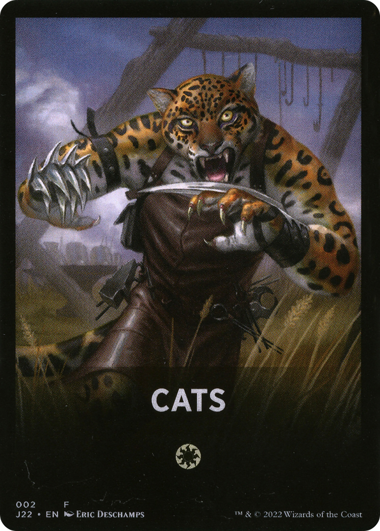 Cats Theme Card [Jumpstart 2022 Front Cards] | Exor Games Bridgewater