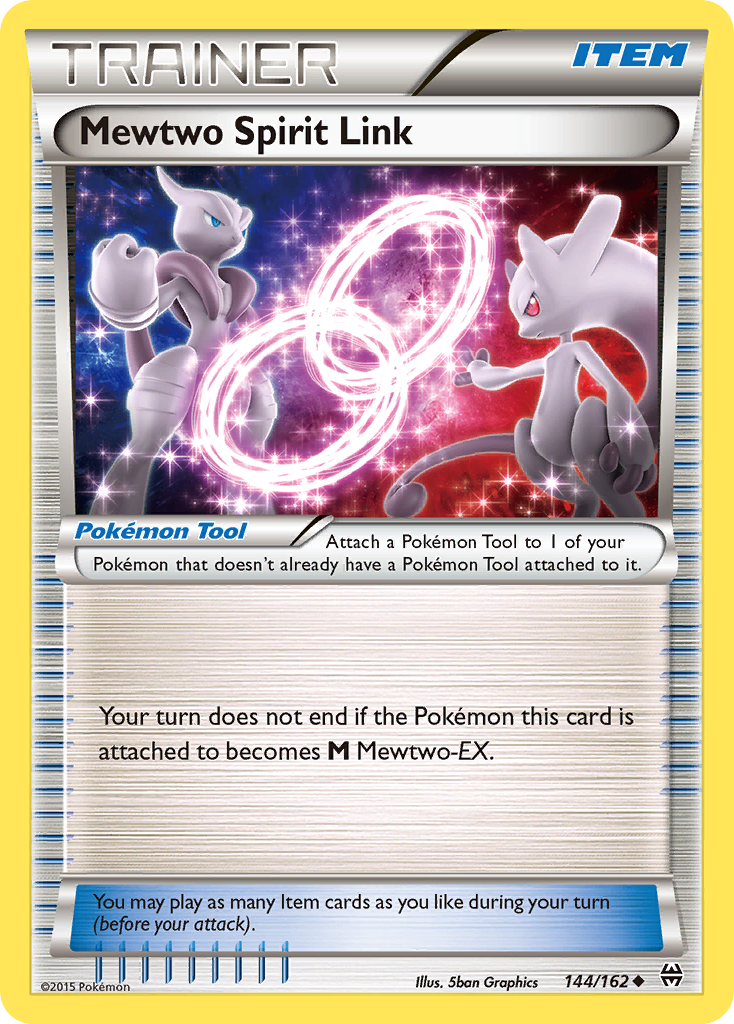 Mewtwo Spirit Link (144/162) [XY: BREAKthrough] | Exor Games Bridgewater