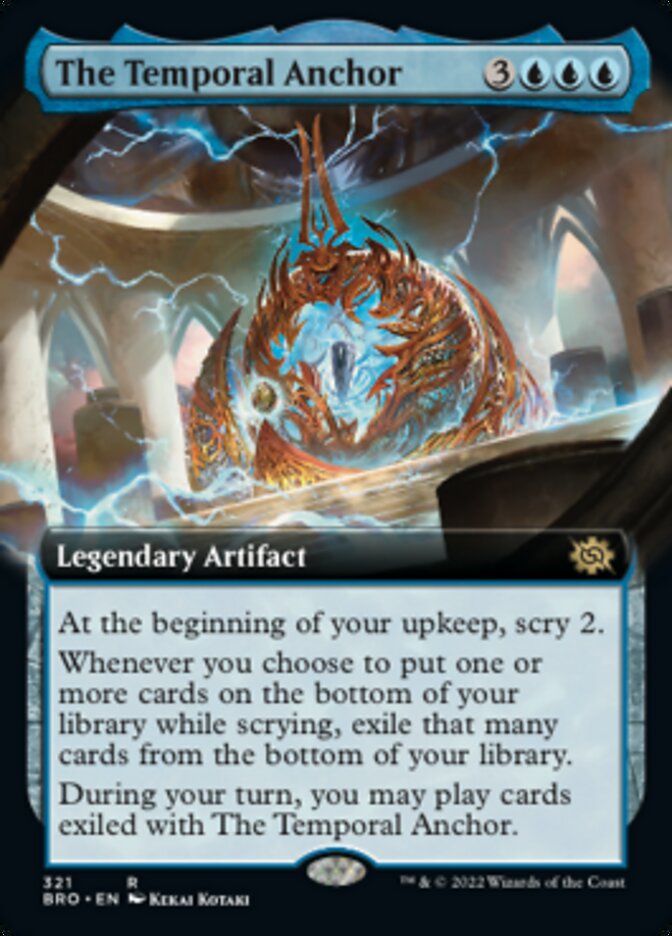 The Temporal Anchor (Extended Art) [The Brothers' War] | Exor Games Bridgewater