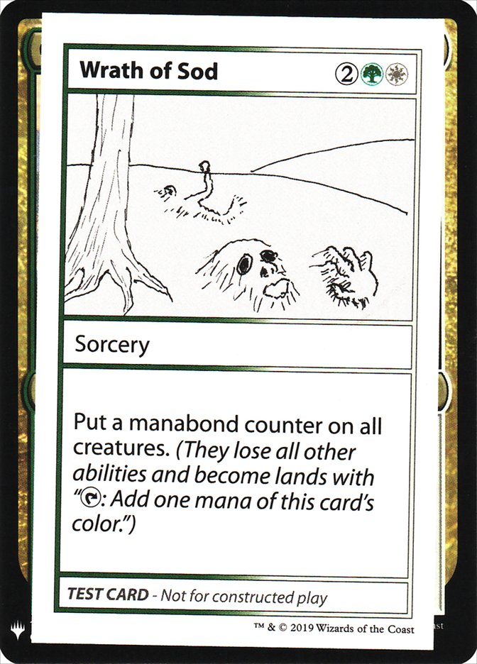 Wrath of Sod [Mystery Booster Playtest Cards] | Exor Games Bridgewater