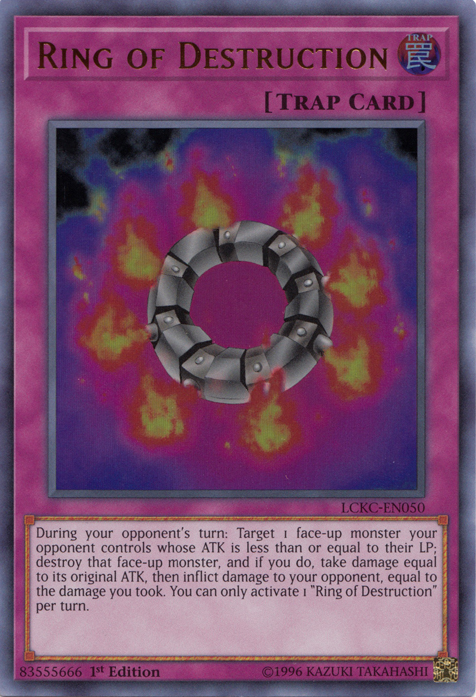 Ring of Destruction [LCKC-EN050] Ultra Rare | Exor Games Bridgewater