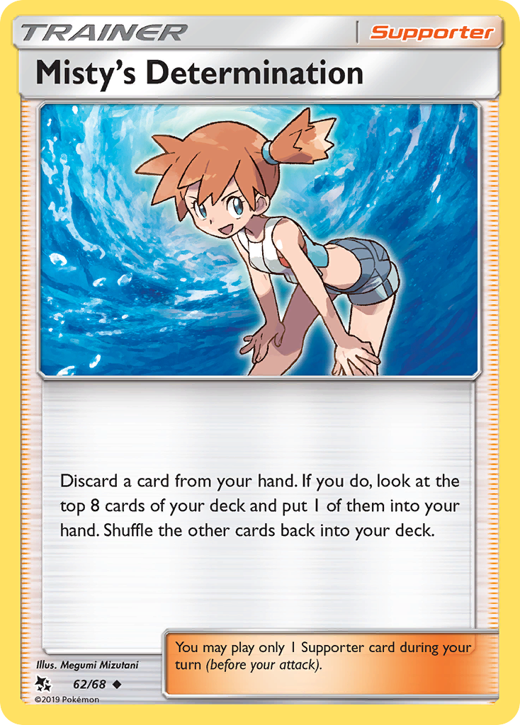 Misty's Determination (62/68) [Sun & Moon: Hidden Fates] | Exor Games Bridgewater