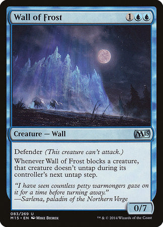 Wall of Frost [Magic 2015] | Exor Games Bridgewater