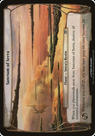 Sanctum of Serra (Planechase) [Planechase Planes] | Exor Games Bridgewater