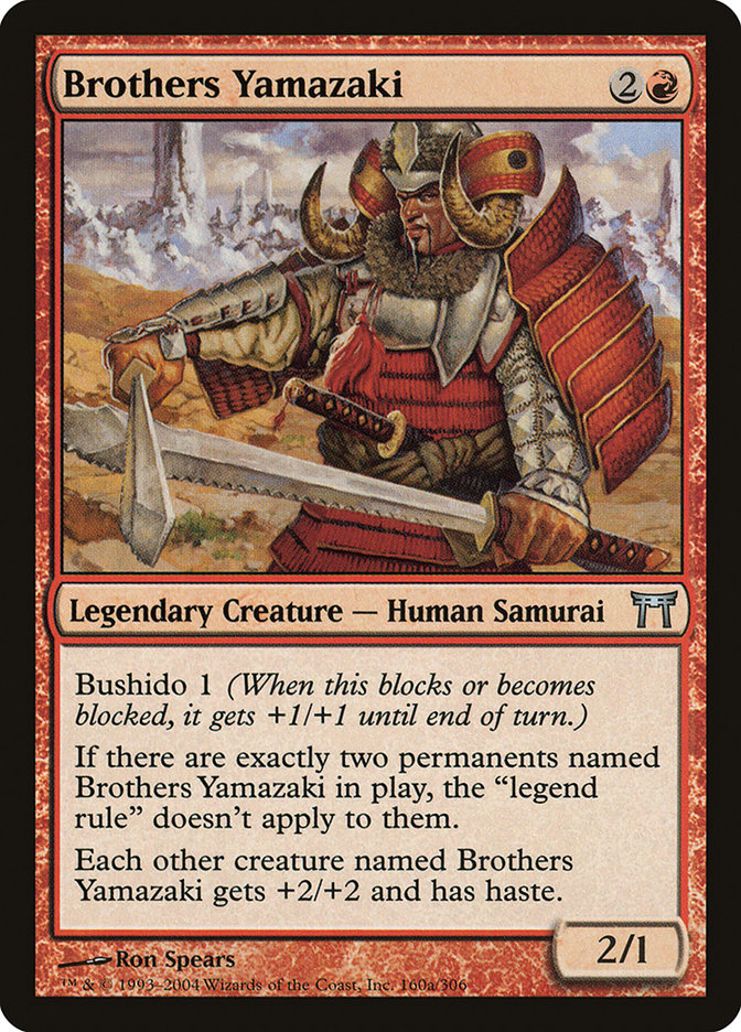 Brothers Yamazaki (160a/306) [Champions of Kamigawa] | Exor Games Bridgewater