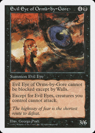 Evil Eye of Orms-by-Gore [Fifth Edition] | Exor Games Bridgewater