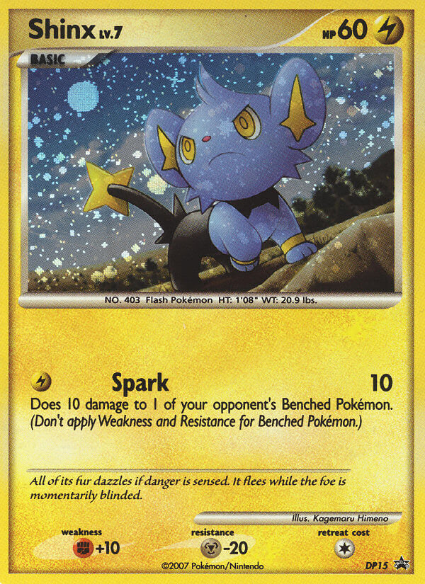 Shinx (DP15) [Diamond & Pearl: Black Star Promos] | Exor Games Bridgewater