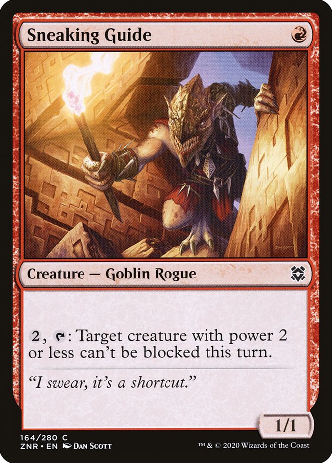 Sneaking Guide [Zendikar Rising] | Exor Games Bridgewater