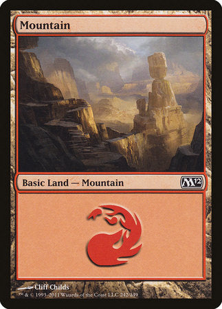 Mountain (242) [Magic 2012] | Exor Games Bridgewater