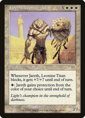 Jareth, Leonine Titan [Onslaught] | Exor Games Bridgewater