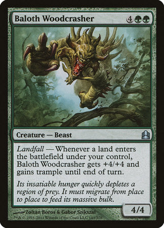 Baloth Woodcrasher [Commander 2011] | Exor Games Bridgewater
