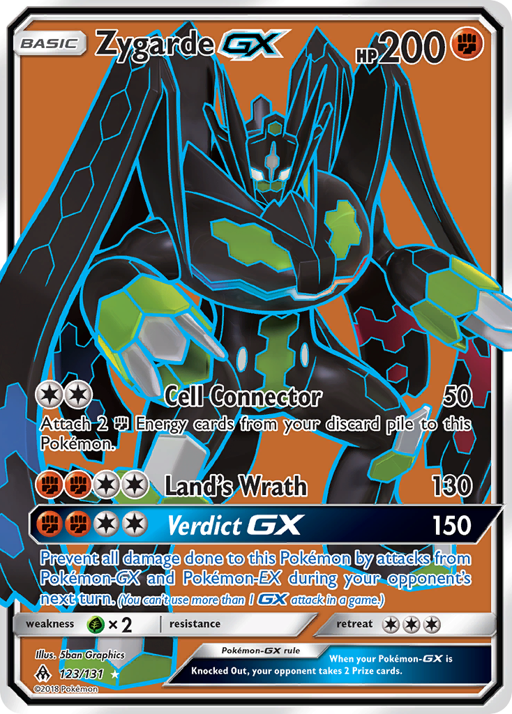 Zygarde GX (123/131) [Sun & Moon: Forbidden Light] | Exor Games Bridgewater