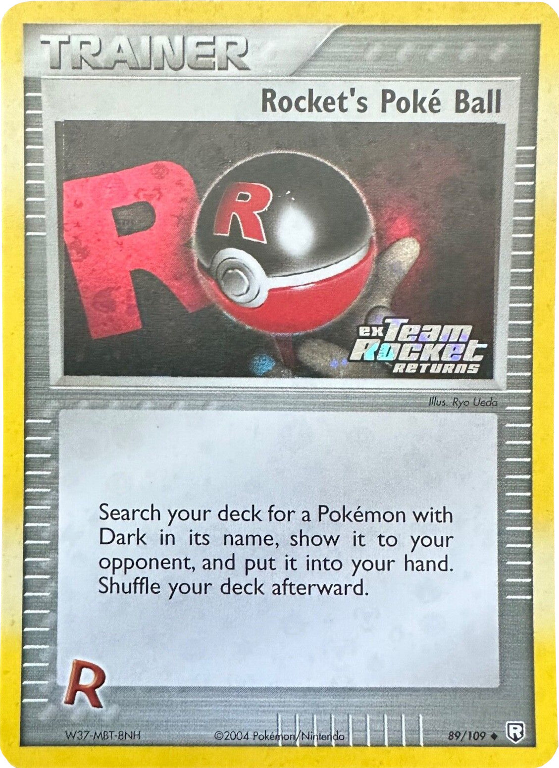 Rocket's Poke Ball (89/109) (Stamped) [EX: Team Rocket Returns] | Exor Games Bridgewater