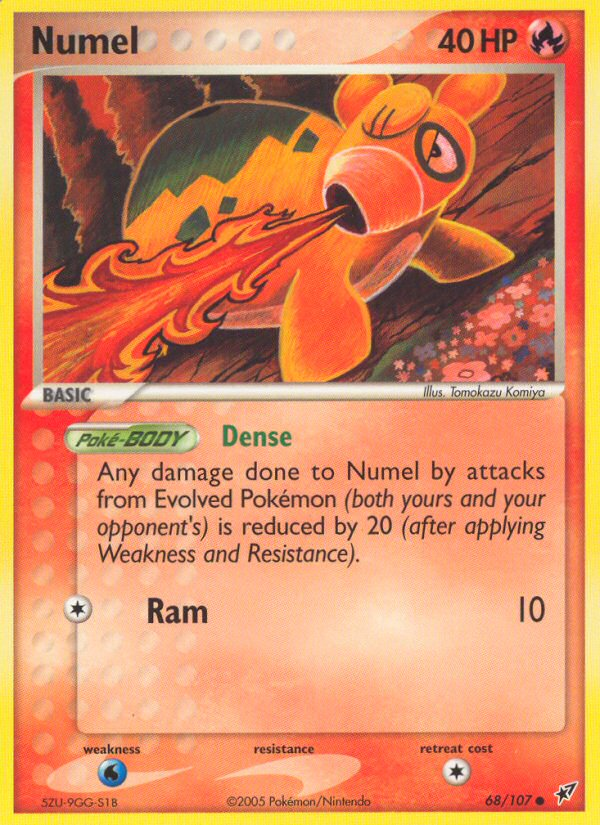 Numel (68/107) [EX: Deoxys] | Exor Games Bridgewater