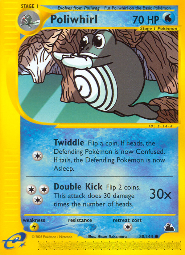 Poliwhirl (88/144) [Skyridge] | Exor Games Bridgewater