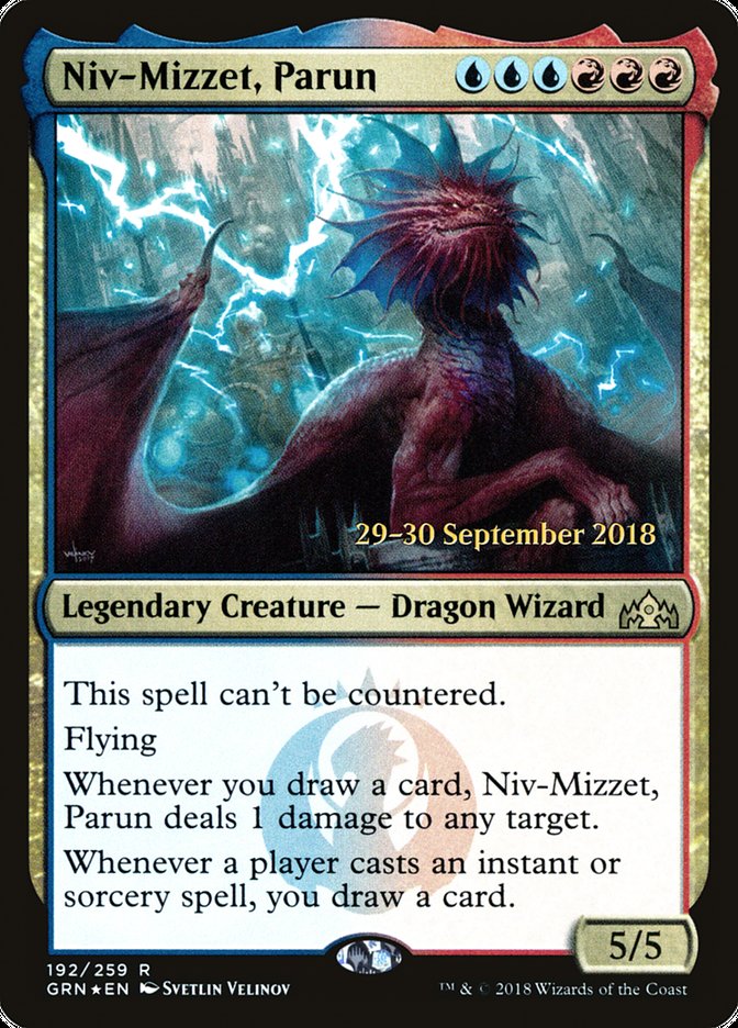 Niv-Mizzet, Parun  [Guilds of Ravnica Prerelease Promos] | Exor Games Bridgewater