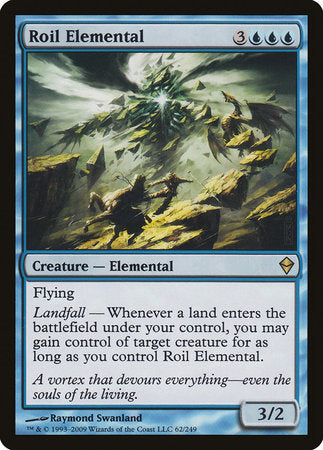 Roil Elemental [Zendikar] | Exor Games Bridgewater