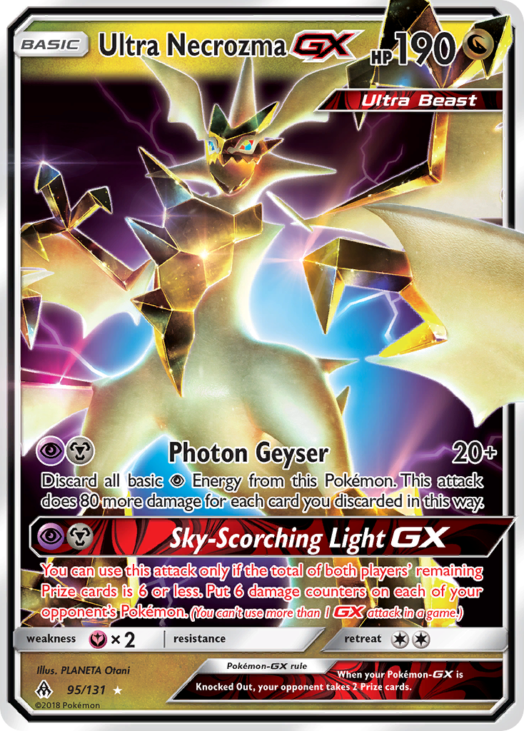 Ultra Necrozma GX (95/131) [Sun & Moon: Forbidden Light] | Exor Games Bridgewater