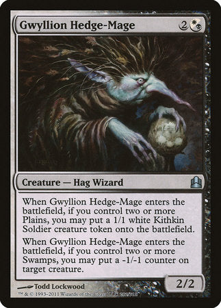 Gwyllion Hedge-Mage [Commander 2011] | Exor Games Bridgewater