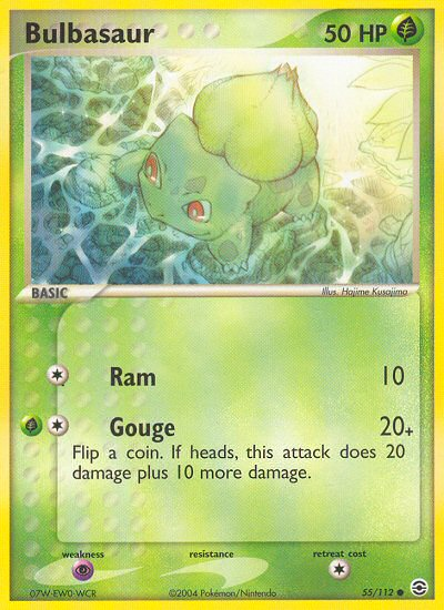 Bulbasaur (55/112) [EX: FireRed & LeafGreen] | Exor Games Bridgewater