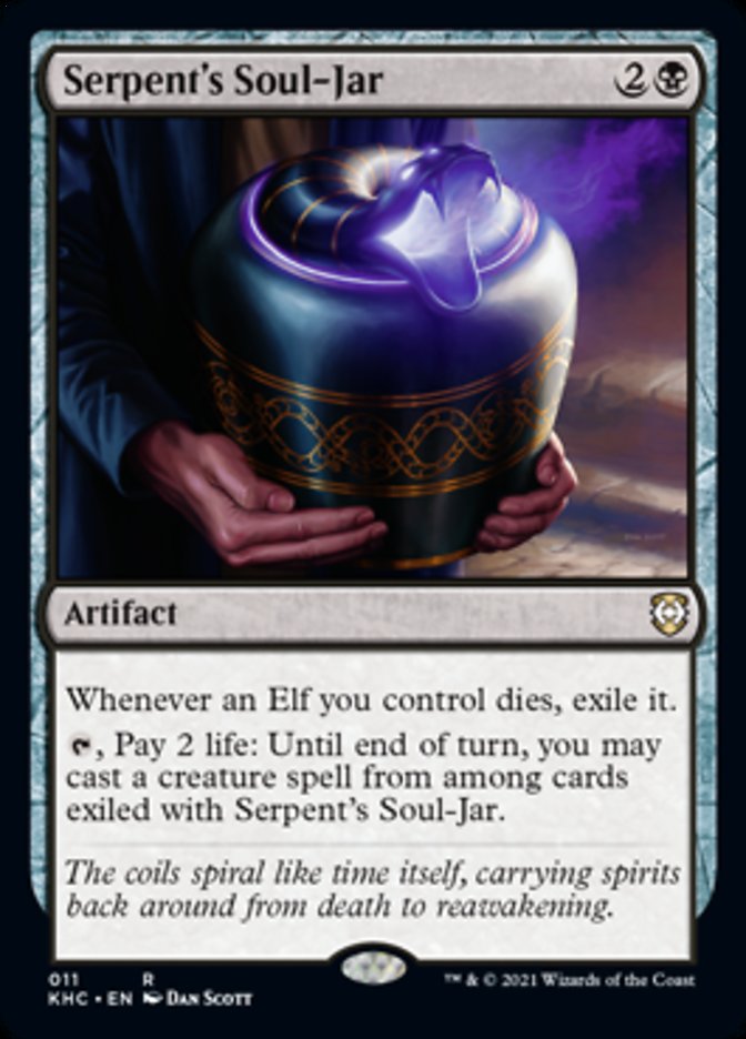 Serpent's Soul-Jar [Kaldheim Commander] | Exor Games Bridgewater