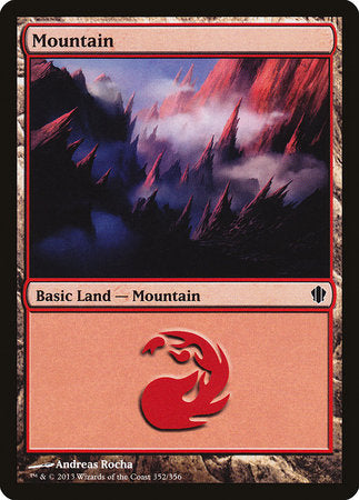 Mountain (352) [Commander 2013] | Exor Games Bridgewater