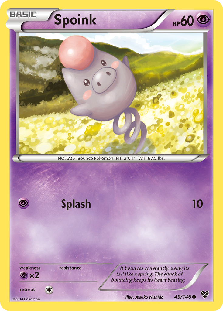 Spoink (49/146) [XY: Base Set] | Exor Games Bridgewater