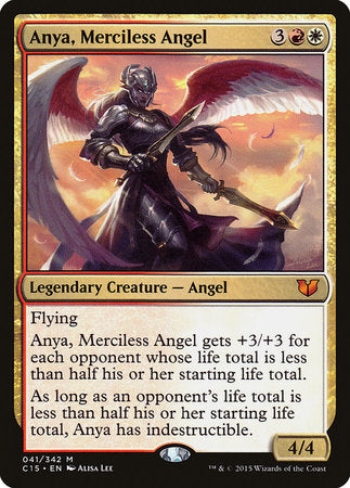 Anya, Merciless Angel [Commander 2015] | Exor Games Bridgewater