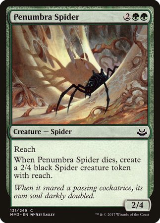 Penumbra Spider [Modern Masters 2017] | Exor Games Bridgewater