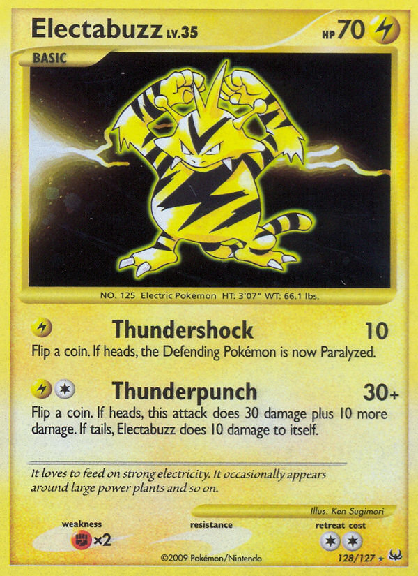 Electabuzz (128/127) [Platinum: Base Set] | Exor Games Bridgewater