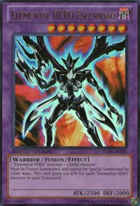 Elemental HERO Escuridao [YG09-EN001] Ultra Rare | Exor Games Bridgewater