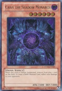 Caius the Shadow Monarch [TU03-EN000] Ultimate Rare | Exor Games Bridgewater