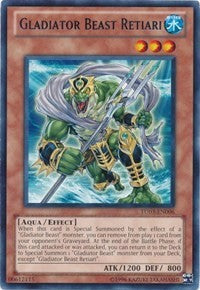 Gladiator Beast Retiari [TU03-EN006] Rare | Exor Games Bridgewater