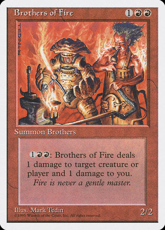 Brothers of Fire [Fourth Edition] | Exor Games Bridgewater