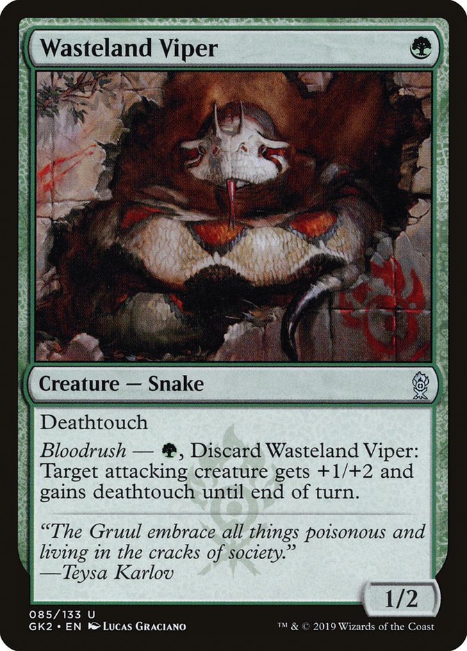 Wasteland Viper [Ravnica Allegiance Guild Kit] | Exor Games Bridgewater