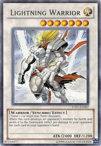 Lightning Warrior [TU07-EN007] Rare | Exor Games Bridgewater