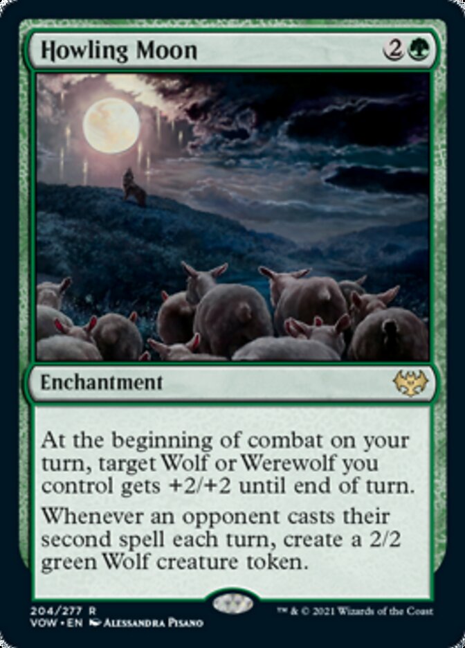 Howling Moon [Innistrad: Crimson Vow] | Exor Games Bridgewater