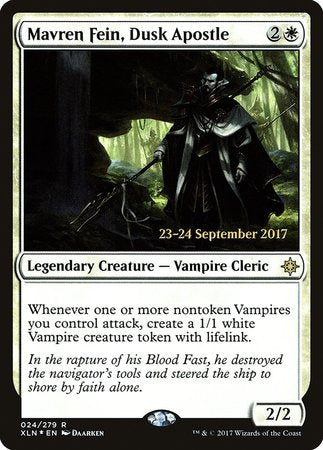 Mavren Fein, Dusk Apostle [Ixalan Promos] | Exor Games Bridgewater