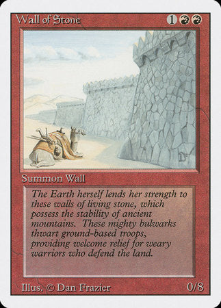 Wall of Stone [Revised Edition] | Exor Games Bridgewater